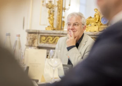 Christophe Penot dans l’expectative. Quinze des articles sélectionnés recevront manifestement des voix au premier tour – la preuve d’un millésime de très haute qualité.