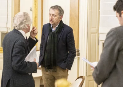 Face à face doublement présidentiel. Quand François-Xavier Lefranc, président du directoire de « Ouest-France », retrouve son ami mi-fougerais, mi-rennais. Chacun aura reconnu l’écrivain Pascal Ory, membre de l’Académie française et président du jury de ce 3e Prix Presse Bretagne.
